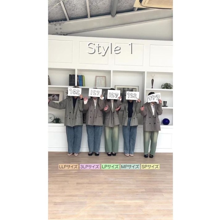 【しまむら】秋Petirire身長別で着比べ